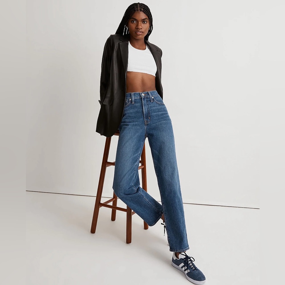 NWT Madewell The Perfect Vintage Straight Jean Mayfield Wash Size 28